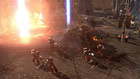 Space Marines geben ihren havarierten Predator-Panzer auf und machen sich zu Fuß auf in den Kampf.