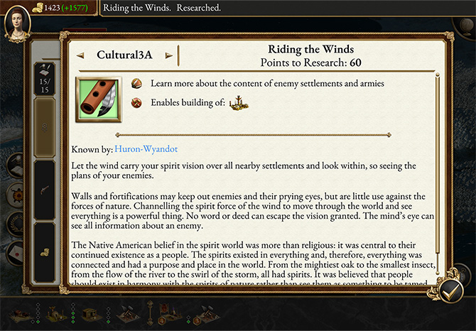 NATIVE TECH TREE DETAIL