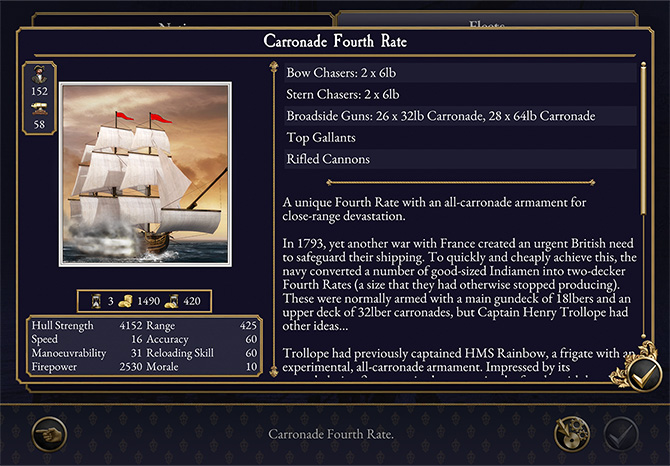 Carronade 4th Rate 2