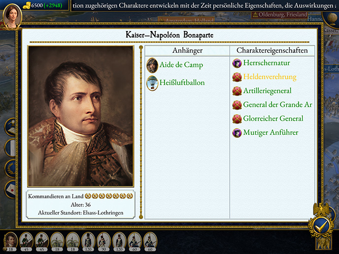 <strong>VON VIELEN GEFÜRCHTET, VON NIEMANDEM ERREICHT</strong> Erlebe Napoleons außergewöhnliche militärische Karriere noch einmal, von seinen frühen Erfolgen in den italienischen Alpen und Ägypten bis hin zu seinen Eroberungen in Europa und der Gründung des Ersten Französischen Kaiserreichs.