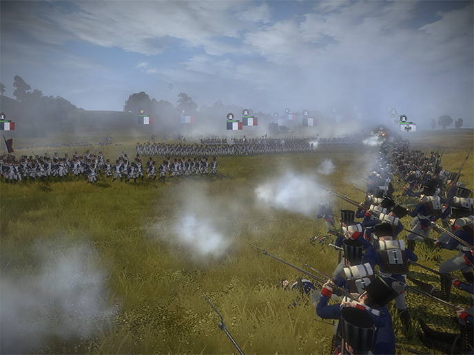 <strong>BEFEHLIGE DIE KOALITION</strong> Führe Österreich, Großbritannien, Preußen oder Russland gegen Frankreich und dessen selbsternannten Kaiser Napoleon, in einer Kampagne, um seinen aggressiven Expansionismus zu vereiteln. 