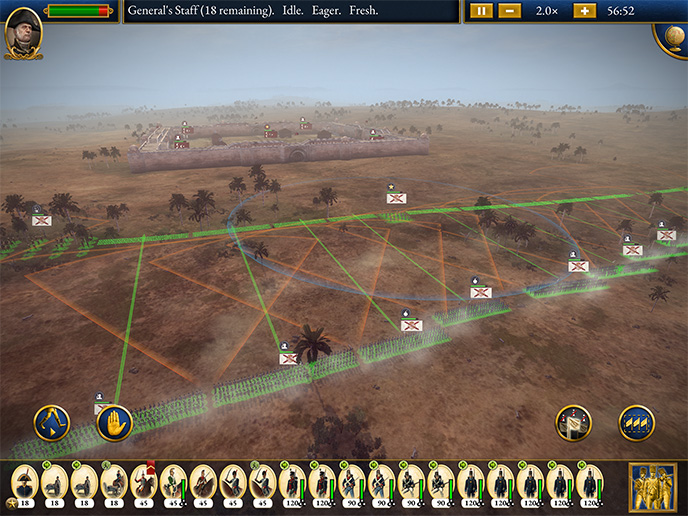<strong>GRAND STRATEGY ON&nbsp;THE&nbsp;GO</strong> Intuitive touchscreen controls and quality-of-life improvements make NAPOLEON tailored for mobile. Or, for the familiar desktop experience, connect an iPadOS/Android compatible mouse & keyboard.